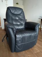 relaxstoel, Huis en Inrichting, Fauteuils, Ophalen, Gebruikt, 50 tot 75 cm, Leer