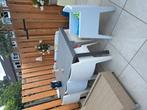 6 witte stoelen 4x Philippe Starck en 2x hema, Ophalen, Gebruikt, Kunststof, Stapelbaar