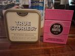 Openhartig en True stories kaartspel, Hobby en Vrije tijd, Gezelschapsspellen | Kaartspellen, Ophalen of Verzenden, Zo goed als nieuw