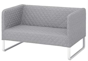 Knopparp 2 zits bankje ikea Grijs beschikbaar voor biedingen