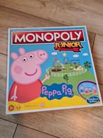 Monopoly junior - Peppa Pig, Ophalen of Verzenden, Zo goed als nieuw
