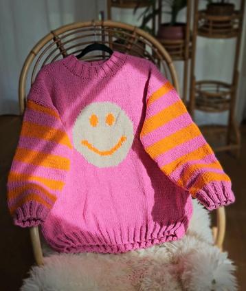 Handgebreide Nepal wollen trui Norway 80s 70s vest dale beschikbaar voor biedingen