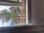 Glas in lood raampje, Doe-het-zelf en Verbouw, Ophalen, Gebruikt, Minder dan 80 cm, Minder dan 80 cm