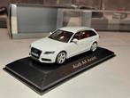 Audi A4 B8 Avant 3.2 2008-2011 Ibisweiss 1/43 Minichamps, Hobby en Vrije tijd, Modelauto's | 1:43, Ophalen of Verzenden, Zo goed als nieuw