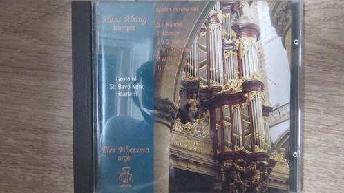 Cd orgel en trompet: Piet Wiersma en Hans Alting, Haarlem, Cd's en Dvd's, Cd's | Klassiek, Zo goed als nieuw, Overige typen, Barok