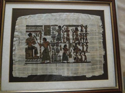 egyptisch papyrus, Antiek en Kunst, Kunst | Niet-Westerse kunst, Ophalen of Verzenden