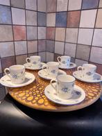 Royal Doulton,Blueberry 6 espresso kop en schotel,als nieuw, Antiek en Kunst, Antiek | Servies los, Ophalen of Verzenden