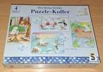 4 puzzels van de kleine ijsbeer, Ophalen of Verzenden, Meer dan 50 stukjes, Gebruikt, 4 tot 6 jaar