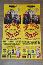 Six Roses Circus - Gentse Feesten '97 Poster, Verzamelen, Ophalen of Verzenden, A1 t/m A3, Overige onderwerpen, Rechthoekig Staand
