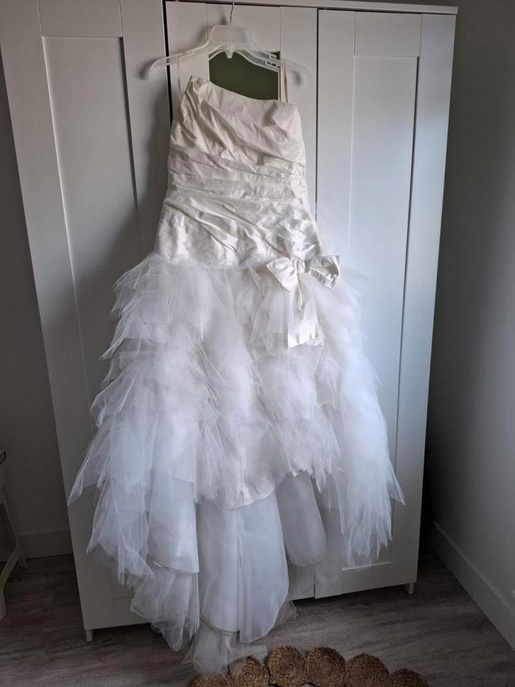 Cymbeline trouwjurk maat 42, ivoor, als nieuw!, Kleding | Dames, Trouwkleding en Trouwaccessoires, Zo goed als nieuw, Trouwjurk