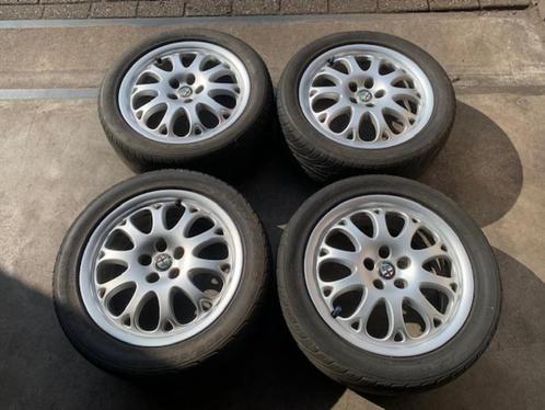 ORIGINELE ALFA GT GTV SPIDER FIAT VELGEN + BANDEN 195 55 R16, Auto-onderdelen, Banden en Velgen, Banden en Velgen, Zomerbanden