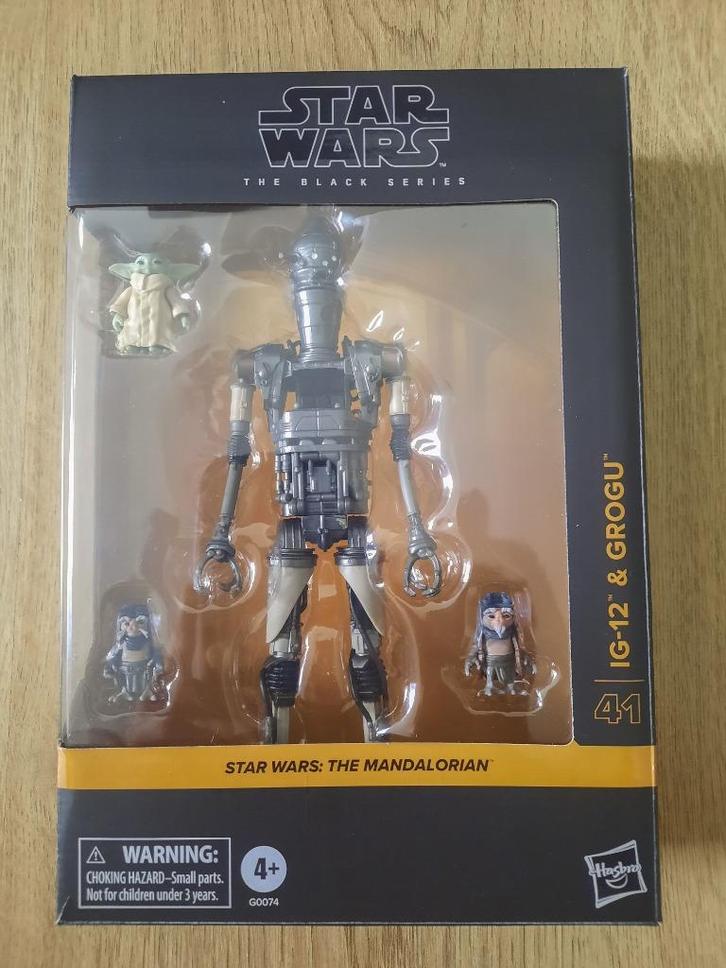 Star Wars Black Series IG-12 & Grogu, Verzamelen, Star Wars, Nieuw, Actiefiguurtje, Ophalen of Verzenden