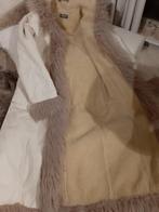 Mooie lange afghaanse penny lane  jas ribfluweel in beige, Beige, Maat 38/40 (M), Ophalen of Verzenden, Zo goed als nieuw