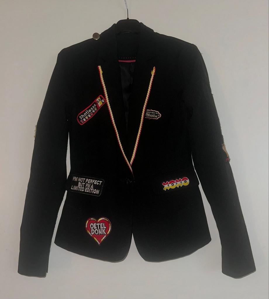 Oeteldonk Jasje Maat 34/36 - Carnaval!, Kleding | Dames, Carnavalskleding en Feestkleding, Carnaval, Ophalen of Verzenden, Onbekend