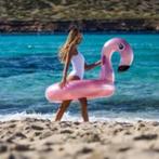 Reuze flamingo opblaas zwemband, Ophalen of Verzenden, Zo goed als nieuw