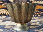 Mooie oude antieke pot uit Indonesië van bewerkt koper 13 cm, Antiek en Kunst, Antiek | Koper en Brons, Ophalen of Verzenden, Koper