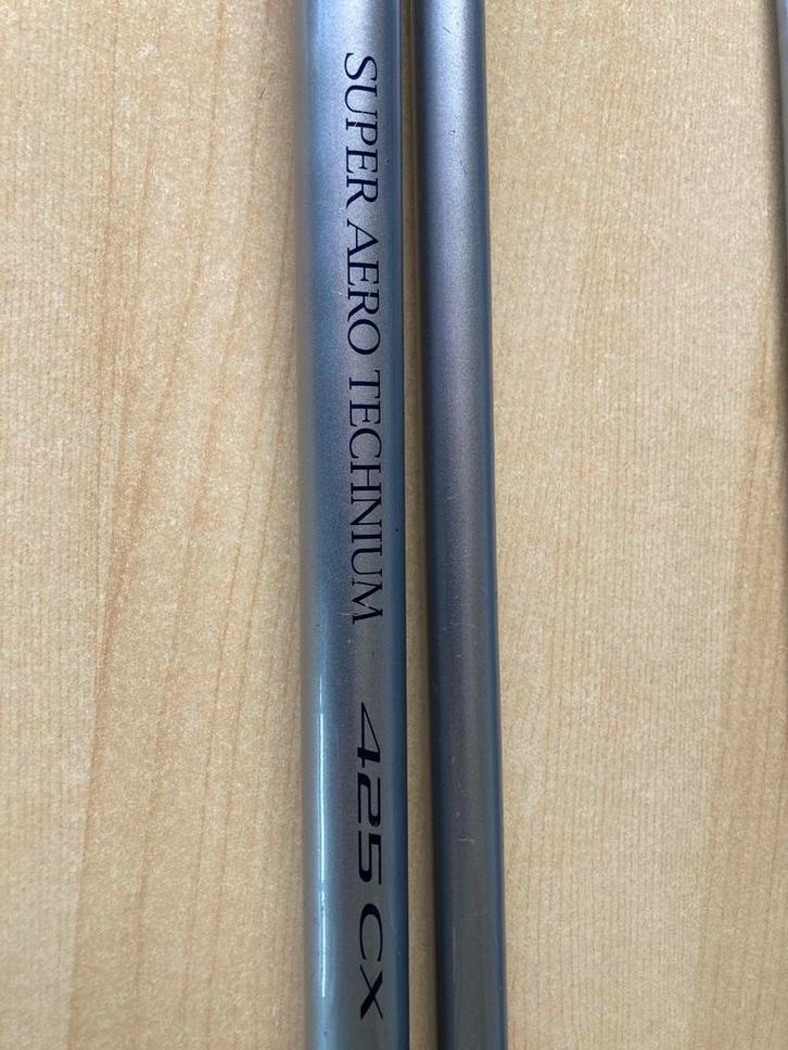 Shimano Super Aero Technium 425 CX Werphengel, Watersport en Boten, Hengelsport | Karpervissen, Gebruikt, Werphengel, Ophalen of Verzenden