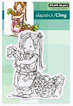 Nieuw slapstick cling stempel Collector Lady van Penny Black, Ophalen of Verzenden, Nieuw, EZ-mounted stempel