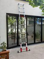 Altrex telescoopladder Smart Up Go 11 treden, Doe-het-zelf en Verbouw, Ladders en Trappen, Ophalen, Zo goed als nieuw, Ladder