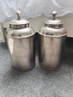 Vintage Theebus & Suikerpot Set, Ophalen of Verzenden