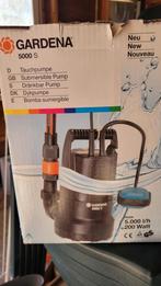 Gardena dompelpomp, Ophalen, Dompelpomp