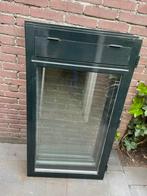 Openslaande ramen Dubbel Glas Met houten kiepraam, Gevelraam of Ruit, Gebruikt, Minder dan 80 cm, 120 tot 160 cm