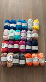 25 nieuwe bollen katoen, Hobby en Vrije tijd, Ophalen of Verzenden, Nieuw, Breien of Haken, Wol of Garen