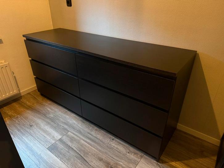 Ikea Malm ladekast 160x78 cm, Huis en Inrichting, Kasten | Ladekasten, Zo goed als nieuw, Minder dan 100 cm, 150 tot 200 cm, 25 tot 50 cm