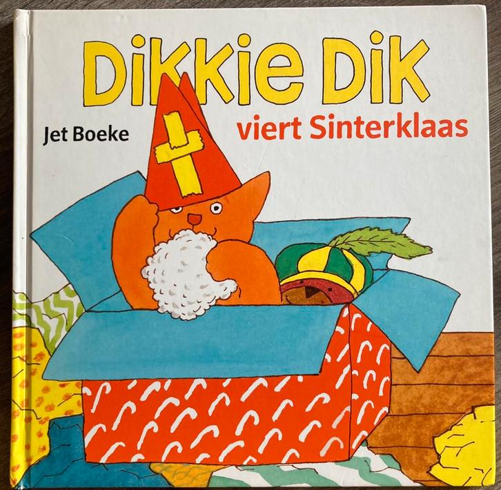 DIKKIE DIK Viert Sinterklaas - Jet Boeke, Boeken, Kinderboeken | Baby's en Peuters, Gelezen, Ophalen of Verzenden