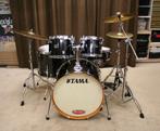 drumstel: tama silverstar all birch 22/10/12/16/14s bekkens, Muziek en Instrumenten, Drumstellen en Slagwerk, Wilhelminastraat 47 nijverdal