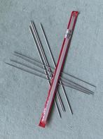 3 Setjes van 4 breinaalden zonder knop nrs 2 - 3 en 4 sokken, Ophalen of Verzenden, Zo goed als nieuw, Breien, Naald