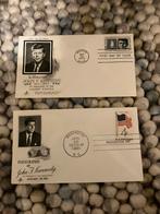 John f kennedy first day covers, Postzegels en Munten, Postzegels | Eerstedagenveloppen, Ophalen of Verzenden, Europa