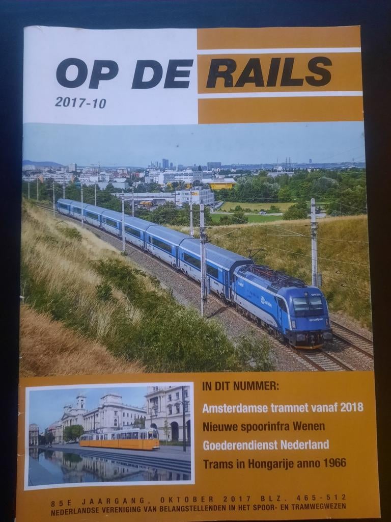Op de Rails 2017-10, Ophalen of Verzenden, Gelezen, Diverse, Trein