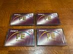 4 Stuks PDM FE 60 Cassettebandjes Nieuw in folie!, 2 t/m 25 bandjes, Overige genres, Ophalen of Verzenden, Origineel
