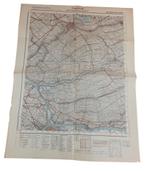 duitse ww2 kaart van1940 west gorinchem, Verzamelen, Militaria | Tweede Wereldoorlog, Ophalen of Verzenden, Duitsland, Foto of Poster