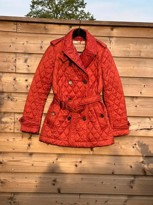 Burberry Brit gewatteerde jas  maat IT40 (EU36 / UK8), Kleding | Dames, Jassen | Zomer, Gedragen, Maat 36 (S), Oranje, Ophalen of Verzenden