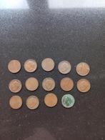 Oude Nederlandse 1 cent munten 1948, Postzegels en Munten, Munten | Nederland, Ophalen of Verzenden, Koningin Wilhelmina, 1 cent