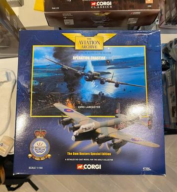 Corgi 1/144 Dam Buster Lancaster diecast schaalmodel beschikbaar voor biedingen