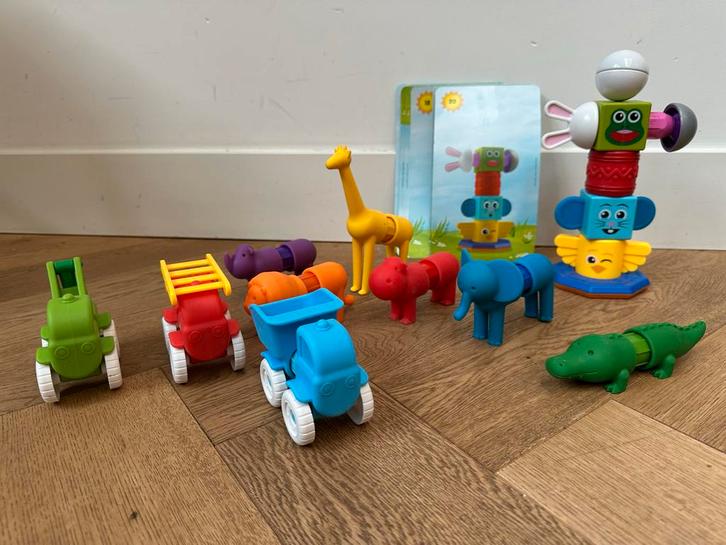 SmartMax 3-in-1 Set: Voertuigen, Totem & Safari!, Kinderen en Baby's, Speelgoed | Overig, Zo goed als nieuw, Jongen of Meisje