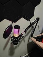 HyperX QuadCast S, Ophalen of Verzenden, Zo goed als nieuw, Studiomicrofoon
