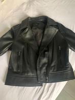 Nieuw leren jasje zwart mt 42, Kleding | Dames, Jassen | Zomer, Zwart, Maat 42/44 (L), Nieuw, Ophalen of Verzenden