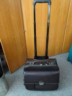 zakelijke trolley van leer Nieuw, Wieltjes, Nieuw, Leer, Ophalen of Verzenden