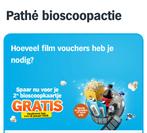 AH Bioscoopkaartjes, Ophalen of Verzenden, Winkel, Super of Benzinepomp, Volle spaarkaart