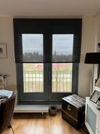 2 Antraciet rolgordijnen, 170cm breed 190cm hoog, Ophalen, Gebruikt, 150 tot 200 cm, Grijs