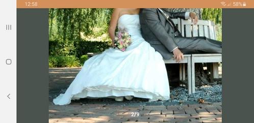 Trouwjurk Linea Rafaelli, Kleding | Dames, Trouwkleding en Trouwaccessoires, Zo goed als nieuw, Trouwjurk, Wit, Ophalen of Verzenden