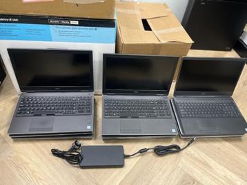Partij Dell Precision grafische laptops, XEON CPU, Quadro beschikbaar voor biedingen