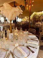 Mini Boeketjes voor Tafeldecoratie - Bruiloft wit, Ophalen of Verzenden, Nieuw, Geboorte of Huwelijk