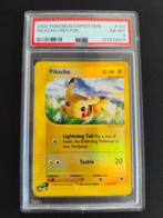 Pokemon Reverse holo Pikachu 124/165 Expedition base PSA 6, Ophalen of Verzenden, Zo goed als nieuw, Losse kaart