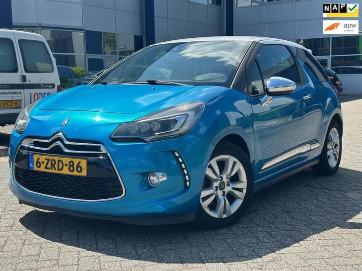 Citroen DS3 1.6 THP Turbo 165pk, Auto's, Citroën, Bedrijf, Te koop, DS3, Achteruitrijcamera, Airbags, Airconditioning, Alarm, Bluetooth
