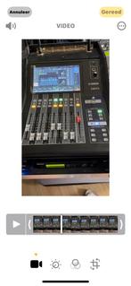 Yamaha DM3 Mengpaneel met Shure Microfoon, Ophalen of Verzenden, Gebruikt, 10 tot 20 kanalen, Microfooningang